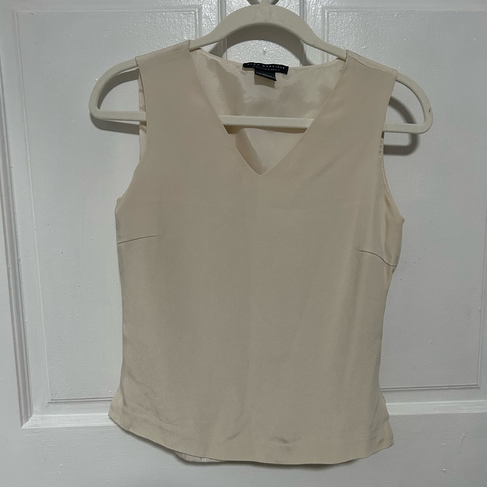 Silk Cream Blouse